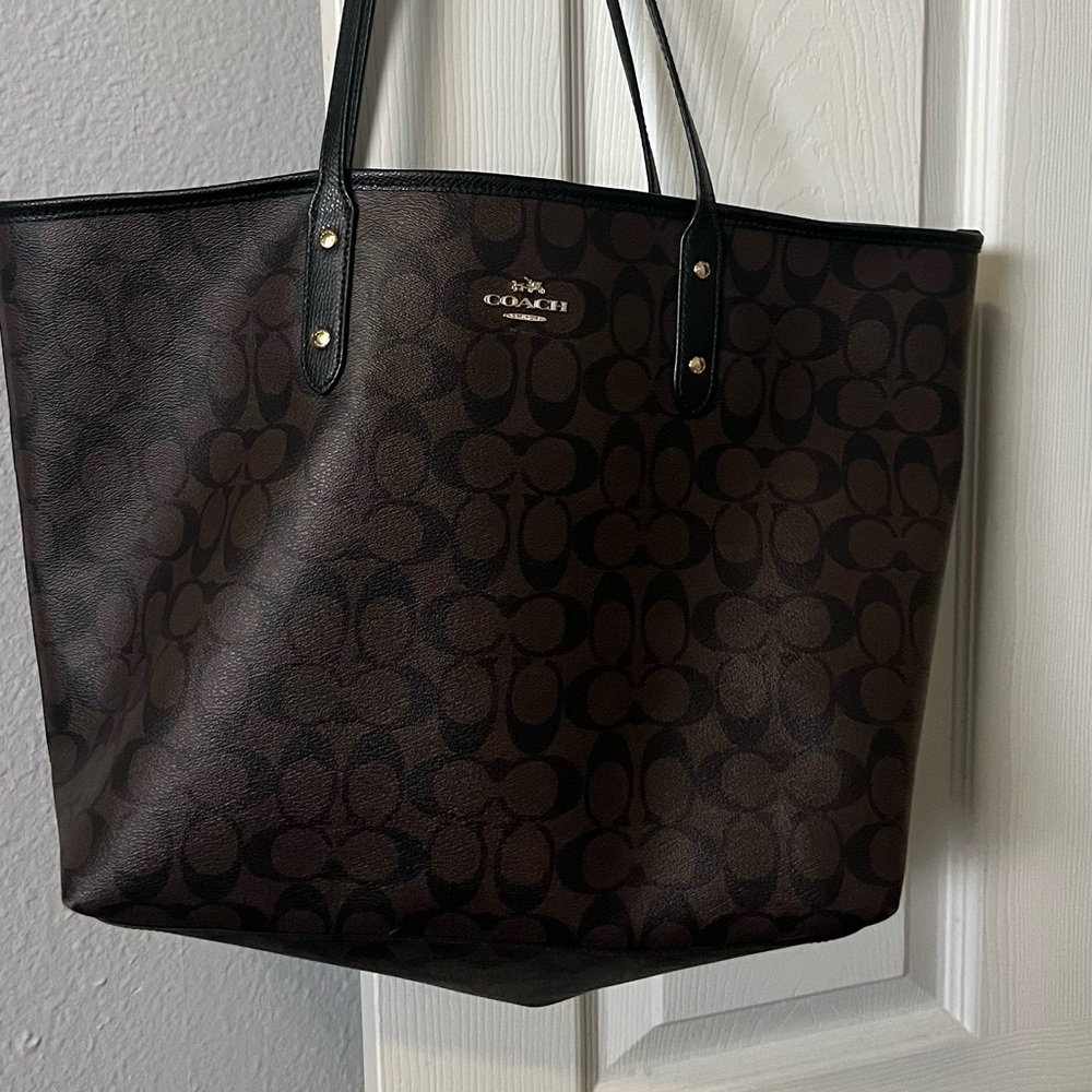 Coach shoulder tote bag